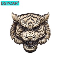 DSYCAR 1Pcs 3D Zinc Alloy Plating Tiger Head Logo Car Decoration Side Sticker  B - £59.56 GBP