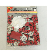 Vintage Walt Disney 101 dalmatians gift wrap ensemble present wrapping p... - €17,30 EUR
