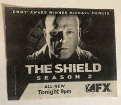 The Shield TV Guide Print Ad Michael Chiklik TPA6 - £4.64 GBP