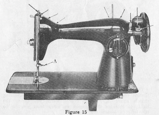 Wards HA sewing machine Standard Round Bobbin Manual Instruction Enlarged  - $12.99
