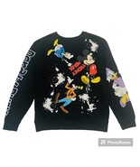 Disney Womans Donald Duck Graphic Crew Neck Sweatshirt Size Large - $30.00