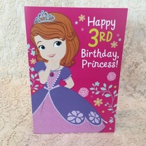 Happy Birthday Hallmark Card: Happy 3th Birthday Princess!  - £3.21 GBP