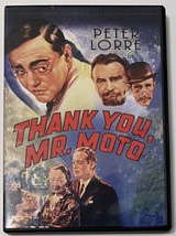 Thank You Mr. Moto (DVD 2006) Cinema Classics Collecton Peter Lorre B&amp;W 1937 - £6.25 GBP