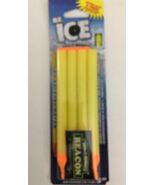 Mr Ice by Rod-N-Bobbs 5&quot; Yellow Ice Fishing Bobbers 4 Pk-MR5PP-RARE-SHIP... - $16.56 CAD