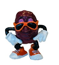California Raisins vtg action figure toy 1988 Hardees anthropomorphic sunglasses - £11.83 GBP
