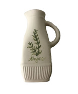 DesignPac Olive Oil Jar  Dispenser Cruet Server Bottle Ceramic Thyme Far... - £14.92 GBP