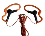 Sony SPORTS Running EARHOOK In-ear HEADPHONES Earphone - Orange MDR-AS200 - $17.81