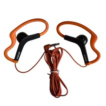 Sony SPORTS Running EARHOOK In-ear HEADPHONES Earphone - Orange MDR-AS200 - $17.81