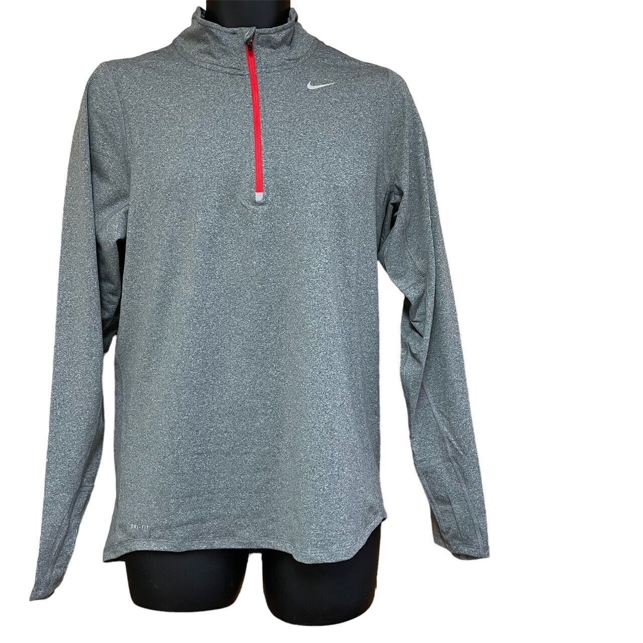 Primary image for Nike Mens Element Dri Fit Half Zip Running Top Reflective Sz Small 504606 New