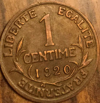 1920 France 1 Centime Coin - £2.86 GBP