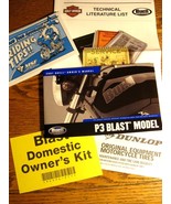 2007 Buell P3 Blast Owner&#39;s Owners Manual Kit, 5 pcs, New in Wrap  - £27.86 GBP