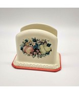 Napkin Holder Avon Sweet Country Harvest Vintage Tableware Collection Fruit - £14.08 GBP