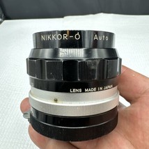 Genuine OEM Nikon Nikkor - O Auto 1:2 F=35mm Lens Made In Japan READ DES... - $67.31