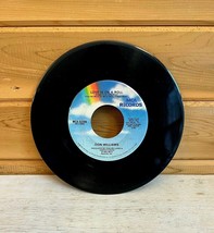 1980 Vinyl 45 Record Don Williams Love Is On A Roll MCA Vintage - $19.99