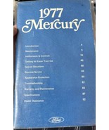 1977 Mercury Proprietari Cassetto Portaoggetti Manuale - $160.14 MXN