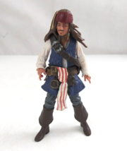 2011 Jakks Pacific Pirates Of The Caribbean Jack Sparrow 4&quot; Action Figure - $11.63