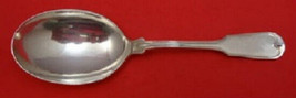 Fiddle Thread by Frank Smith Sterling Silver Berry Spoon 7 5/8&quot; FH All Sterling - £139.93 GBP