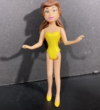 Mattel 2009 Polly Pocket Disney&#39;s Beauty And The Beast Belle 3.5&quot; Figure - $5.45