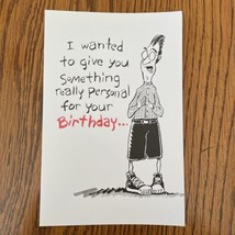 Happy Birthday Day Card &amp; Envelope Humorous Gibson Card B1 - £3.68 GBP