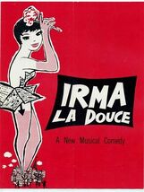 Irma La Douce Souvenir Program Kenley Players Ohio 1963 Genevieve Tommy ... - $17.82