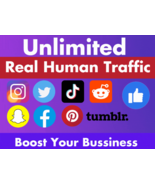 PREMIUM 30 Days Unlimited Real Human Traffic - $154.00 MXN