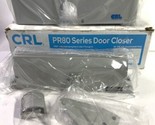 C.R. Laurence PR80 Aluminum Adjustable Spring Power Door Closer Assy MIS... - $57.00