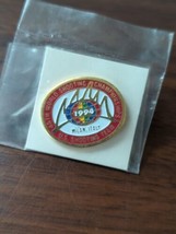 46th World Shooting Championship pinback &#39;94 U.S. Shooting Team Milan, I... - $7.92