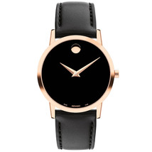 Movado Women&#39;s Classic Black Dial Watch - 607585 - £401.40 GBP
