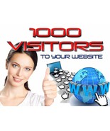1000 ORGANIC WEB TRAFFIC to your website- 100% Real visitors from search... - $1.37 CAD