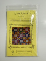 Nine Lives Embroidery Pattern by Cotton Pickin&#39; Designs - $10.88