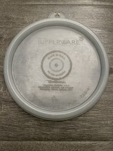 Vintage Tupperware Round Sheer Replacement - Tupper Seal Lid #733 4” - A3 - $9.95