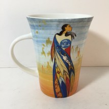 Maxine Noel Sioux Artist Oscardo Canada Signed &quot;Not Forgotten&quot; Coffee Cup Mug - £19.45 GBP