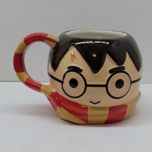 Harry Potter Ceramic 3D Face Head Coffee Mug Cup Warner Brothers - £7.86 GBP