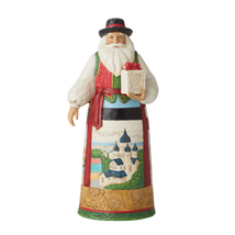 Jim Shore Baltic Santa Figurine 7" High Heartwood Creek Collection Christmas 