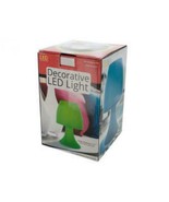 Decorative LED Table Lamp Dorm Desk Childrens Bedroom White 8&quot;  incl 3 b... - $9.89