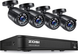 Zosi H.265+ 3K 5Mp Lite Ai Home Security Camera System With Human, No Hdd - £112.06 GBP
