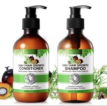 3in1 Hair Growth shampoo &amp; Conditioner With Biotin, Batana Oil, Rosemary Oil - $25.19