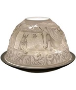Horse LD016 Dragonfly Cutouts Dome Luminaire Porcelain 4.75&quot; L - $46.52 CAD