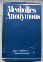 Alcoholics Anonymous HCDJ 3rd Edition 39th Printing 1990 Church Library Nice - £15.65 GBP