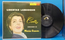 Maria Grever (Latin) LP &quot;Libertad Lamarque&quot; RCA Mexico BX4A - $6.92