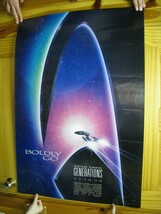 Star Trek Generaciones Película Póster 1994 - $182.35