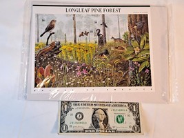 Longleaf Pine Forest USA Postage Stamps (2002 4th Sheet Issued in Series) - £10.72 GBP