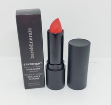 bareminerals Statement Luxe Shine Lipstick - Flash 0.12 oz Full Size New in Box - $7.99