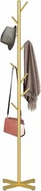 Zozoe Coat Rack, Metal Coat Rack Freestanding With 8 Hooks, Coat Tree Easy To - £34.33 GBP