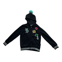 Minecraft JINX Youth Unisex Zip-Up Hoodie With Pom-Pom 10/12 L - $29.39