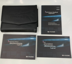 2012 Hyundai Sonata Owners Manual Set with Case OEM A04B44077 - $13.49