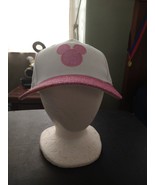 Disney Minnie Mouse Pink Glitter Hat Baseball Cap Jerry Leigh Orlando - $28.51 CAD