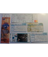 CHARLOTTE Hornets 6 Collectible NBA Ticket Stubs 90 Pistons 96 Denver 92... - $233.88 MXN