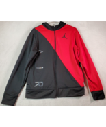 Jordan Hoodie Boys Size XL Red Black 100% Polyester Pockets Long Sleeve ... - £17.66 GBP