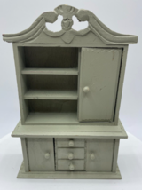 Dollhouse Miniature Victorian Hutch Cabinet Shelf Shabby Chic Furniture - $7.59